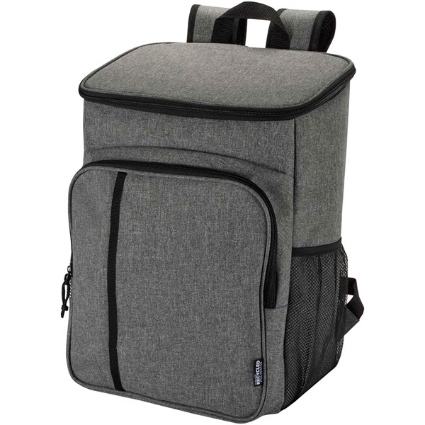 Obrázky: Šedý termo batoh na piknik se sadou příborů, 20L