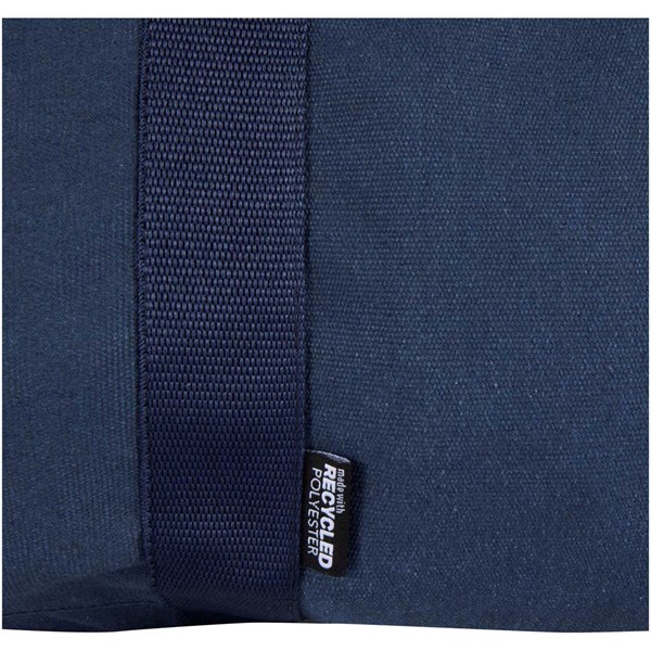 Obrázky: Modrá sportovní taška z recyklovaného GRS, 40L, Obrázek 2