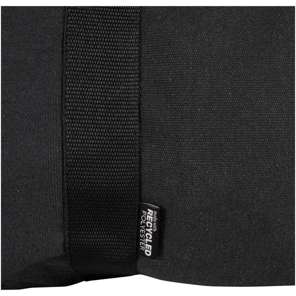 Obrázky: Černá sportovní taška z recyklovaného GRS, 40L, Obrázek 2