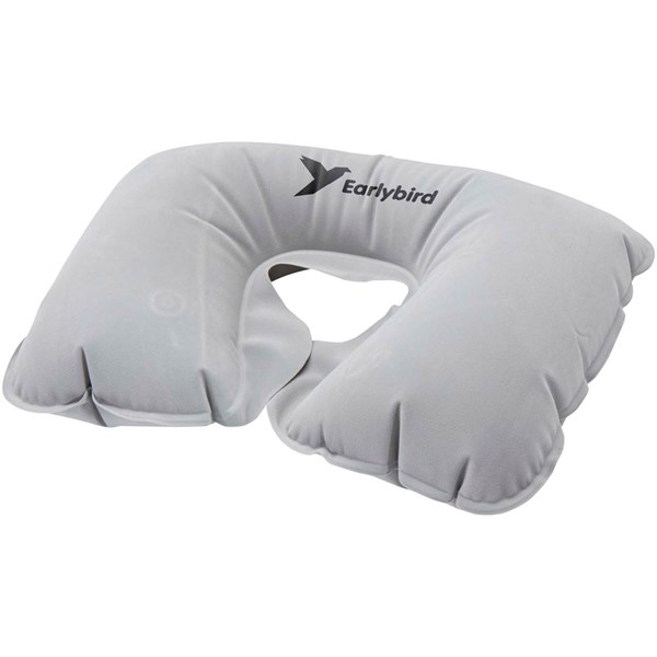 Obrázky: Šedý nafukovací cestovní polštář, Obrázek 6