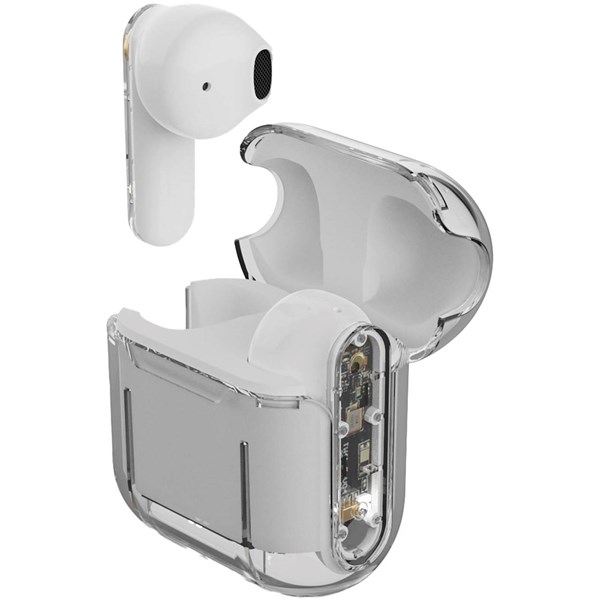 Obrázky: Prixton TWS162 sluchátka s technologií ENC, bílé, Obrázek 4