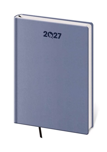Obrázky: EKO 2027, denní A5 šedo-fialový diář