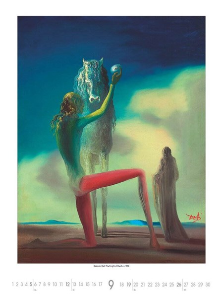 Obrázky: SALVADOR DALÍ, nástěnný kalendář 420x560 mm, Obrázek 13