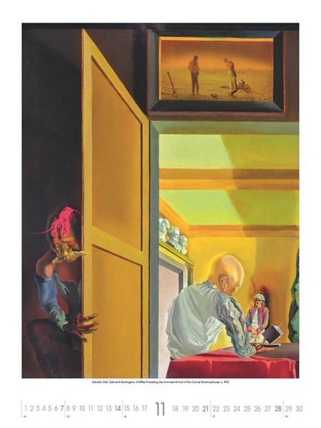 Obrázky: SALVADOR DALÍ, nástěnný kalendář 420x560 mm, Obrázek 4