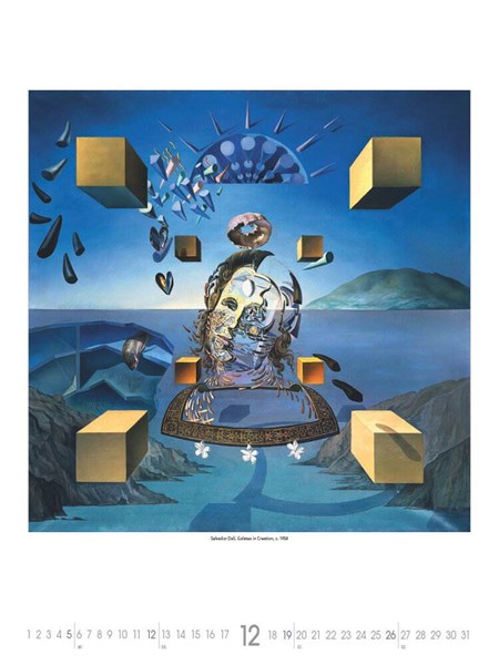 Obrázky: SALVADOR DALÍ, nástěnný kalendář 420x560 mm, Obrázek 5