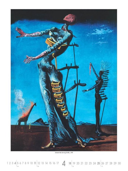 Obrázky: SALVADOR DALÍ, nástěnný kalendář 420x560 mm, Obrázek 8