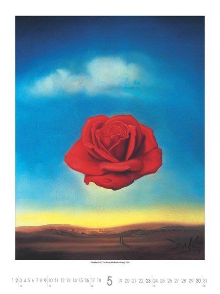 Obrázky: SALVADOR DALÍ, nástěnný kalendář 420x560 mm, Obrázek 9