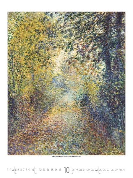 Obrázky: IMPRESSIONISTS, nástěnný kalendář 420x560 mm, Obrázek 3