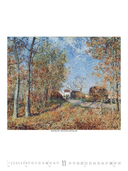 Obrázky: IMPRESSIONISTS, nástěnný kalendář 420x560 mm, Obrázek 4