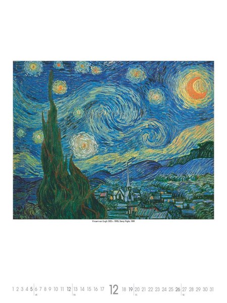Obrázky: IMPRESSIONISTS, nástěnný kalendář 420x560 mm, Obrázek 5