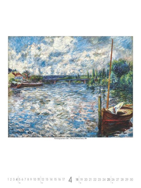 Obrázky: IMPRESSIONISTS, nástěnný kalendář 420x560 mm, Obrázek 8