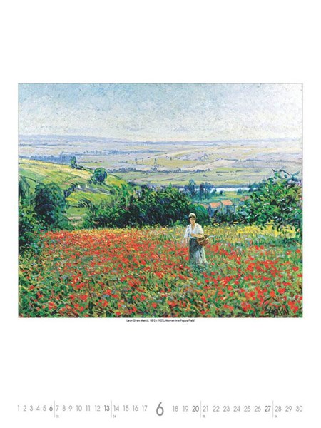 Obrázky: IMPRESSIONISTS, nástěnný kalendář 420x560 mm, Obrázek 10