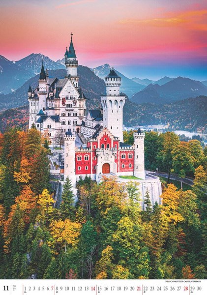 Obrázky: EUROPE, nástěnný kalendář 340x485 mm, Obrázek 4