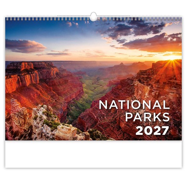 Obrázky: NATIONAL PARKS, nástěnný kalendář 450 x 315mm