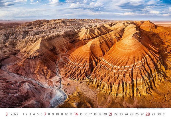 Obrázky: NATIONAL PARKS, nástěnný kalendář 450 x 315mm, Obrázek 4