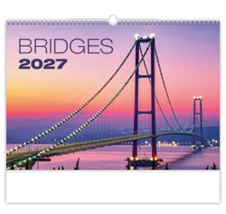 Obrázky: BRIDGES, nástěnný kalendář 450 x 315mm