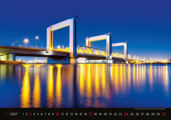 Obrázky: BRIDGES, nástěnný kalendář 450 x 315mm, Obrázek 2
