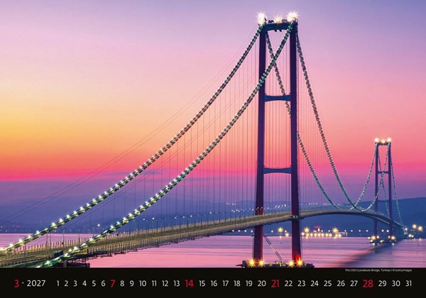 Obrázky: BRIDGES, nástěnný kalendář 450 x 315mm, Obrázek 4