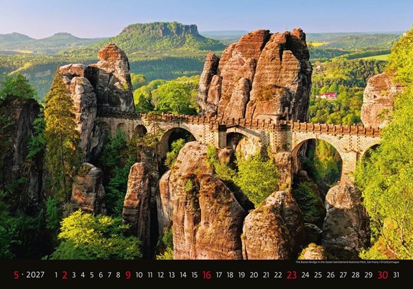 Obrázky: BRIDGES, nástěnný kalendář 450 x 315mm, Obrázek 6
