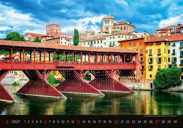 Obrázky: BRIDGES, nástěnný kalendář 450 x 315mm, Obrázek 7