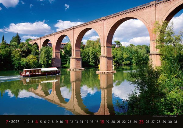 Obrázky: BRIDGES, nástěnný kalendář 450 x 315mm, Obrázek 8