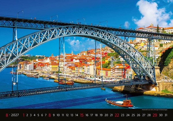 Obrázky: BRIDGES, nástěnný kalendář 450 x 315mm, Obrázek 9