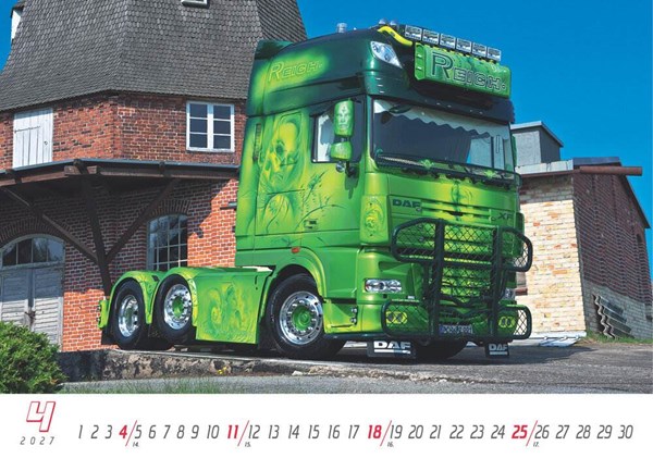 Obrázky: TRUCKS, nástěnný kalendář 485x340 mm, Obrázek 8
