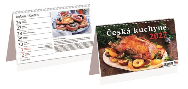 Obrázky: Stolní týdenní kalendář ČESKÁ KUCHYNĚ, Obrázek 2