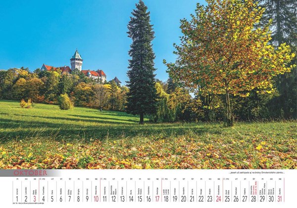 Obrázky: SLOVENSKO V OBRAZOCH, nástenný kalendár 485x340 mm, Obrázek 3