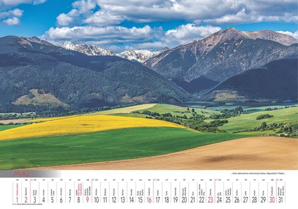 Obrázky: SLOVENSKO V OBRAZOCH, nástenný kalendár 485x340 mm, Obrázek 9