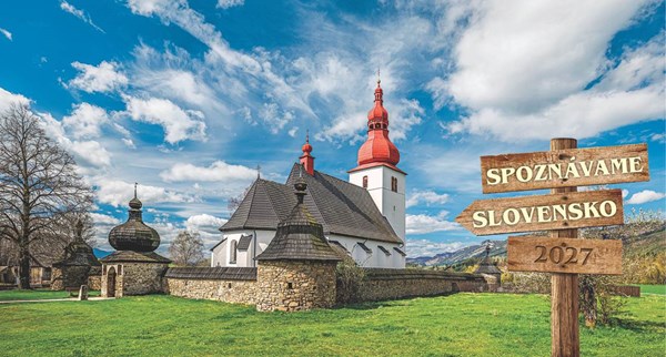 Obrázky: SPOZNÁVAME SLOVENSKO, stolový kalendár 280x150 mm, Obrázek 2