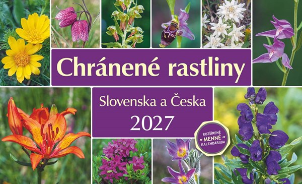 Obrázky: CHRÁNENÉ RASTLINY SLOVENSKA  A ČESKA,stolový kalendár 230x140 mm, Obrázek 2