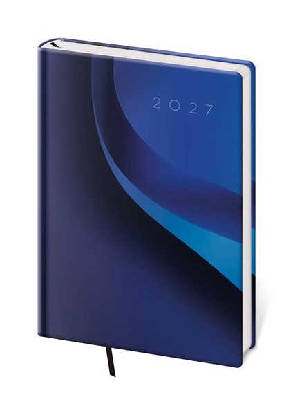 Obrázky: COLOR 2027, týdenní diář A5 modrý
