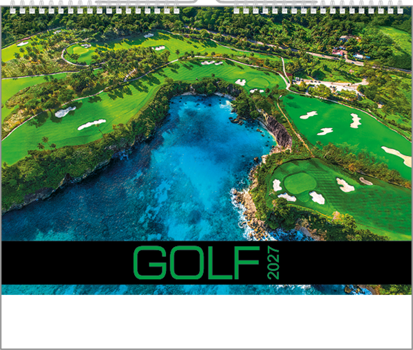 Obrázky: GOLF, nástěnný kalendář 485x340 mm