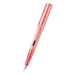 Obrázky: LAMY Al-star flamingo, plnicí pero, hrot F