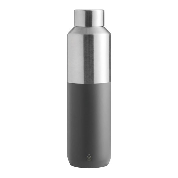 Obrázky: Vakuová termoláhev z rec. nerezu 600ml, šedá, Obrázek 3