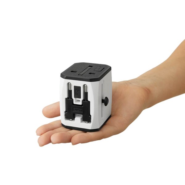 Obrázky: Cest.adaptér se 3 nab.porty (2xUSB A, 1xUSB C) 2,4A, Obrázek 8
