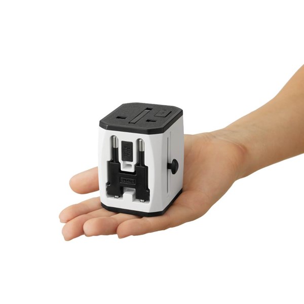 Obrázky: Cest.adaptér se 3 nab.porty (2xUSB A, 1xUSB C) 2,4A, Obrázek 10