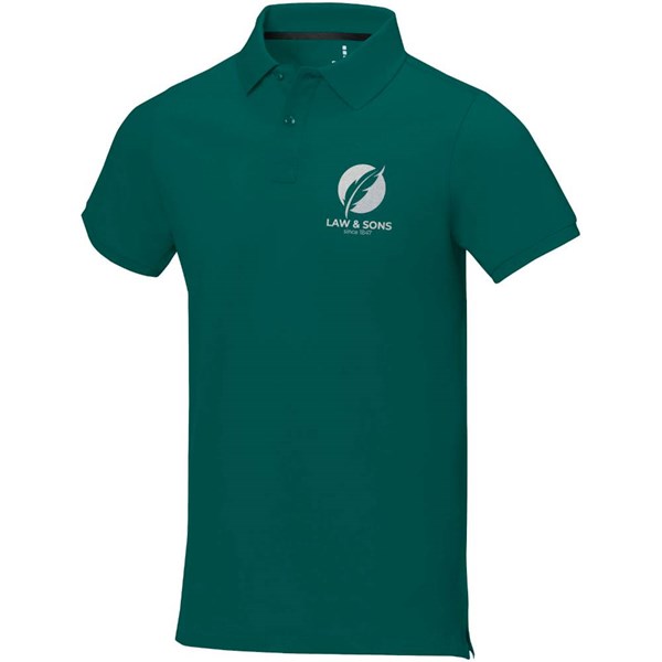 Obrázky: Polokošile Calgary 200g smrkově zelená, XXXL, Obrázek 7
