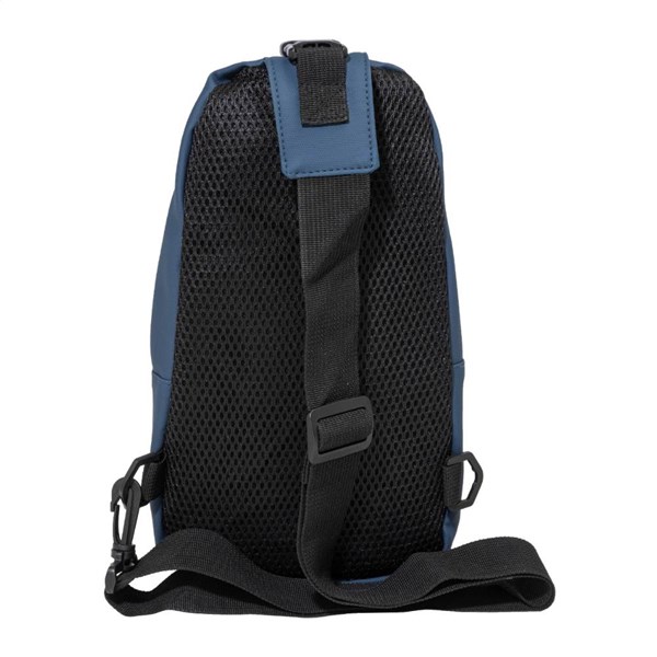 Obrázky: Nepromokavá crossbody RPET taška, modrá, Obrázek 4