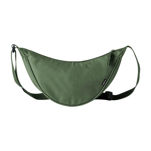 Obrázky: Crossbody RPET ledvinka, zelená