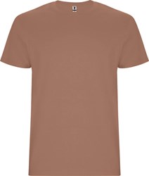 Obrázky: moka hnědé unisex triko Stafford 190, 4XL