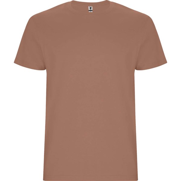Obrázky: moka hnědé unisex triko Stafford 190, XXL, Obrázek 2