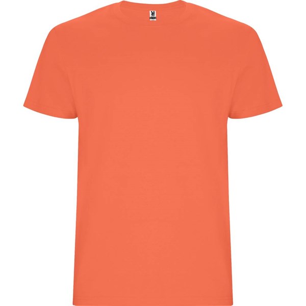 Obrázky: Korálové unisex triko Stafford 190, M, Obrázek 2