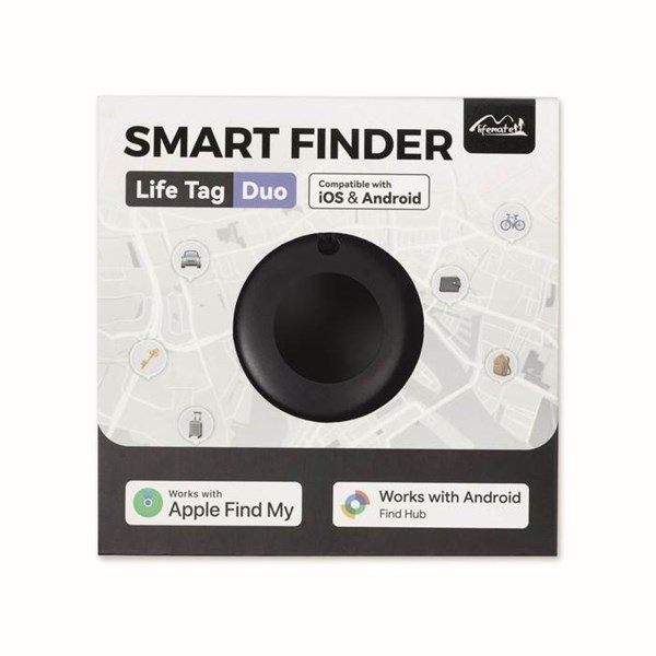 Obrázky: Černý Bluetooth lokátor Apple Find My / Google Find, Obrázek 8