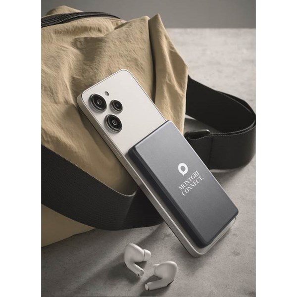 Obrázky: Tmavě modrá magnetická powerbanka 5000mAh 15W, Obrázek 10