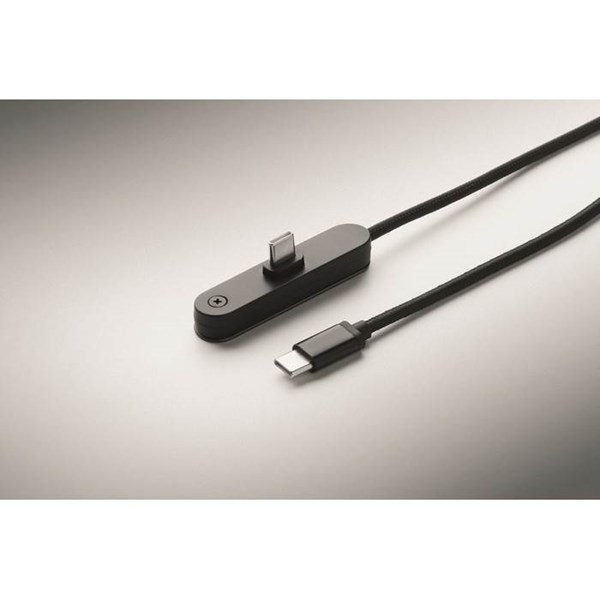 Obrázky: Nabíjecí a datový 60W kabel USB-C se stojánkem, Obrázek 9