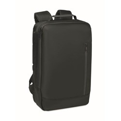 Obrázky: Černý batoh na notebook, polstrovaná záda, 15L