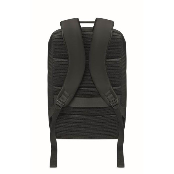 Obrázky: Černý batoh na notebook, polstrovaná záda, 15L, Obrázek 9
