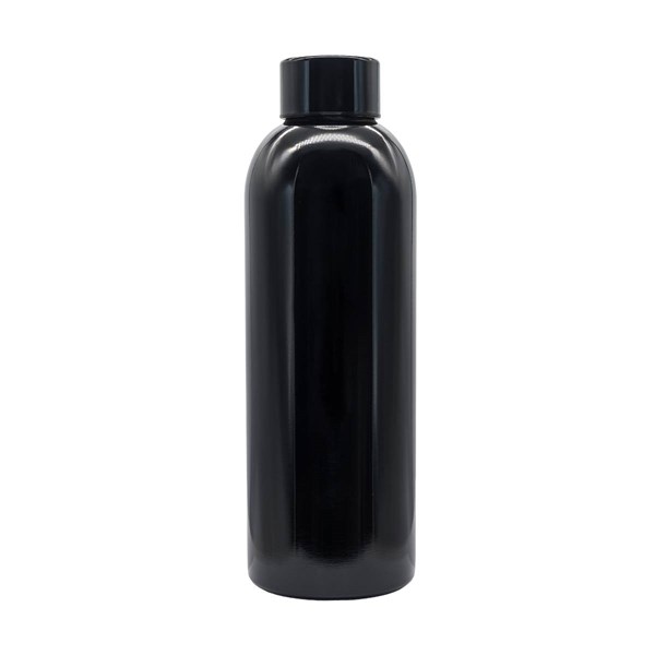 Obrázky: Jednostěnná láhev z nerez. oceli 750 ml, černá